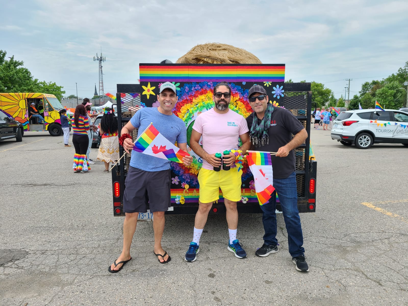 Cannabis Link staff at London Pride