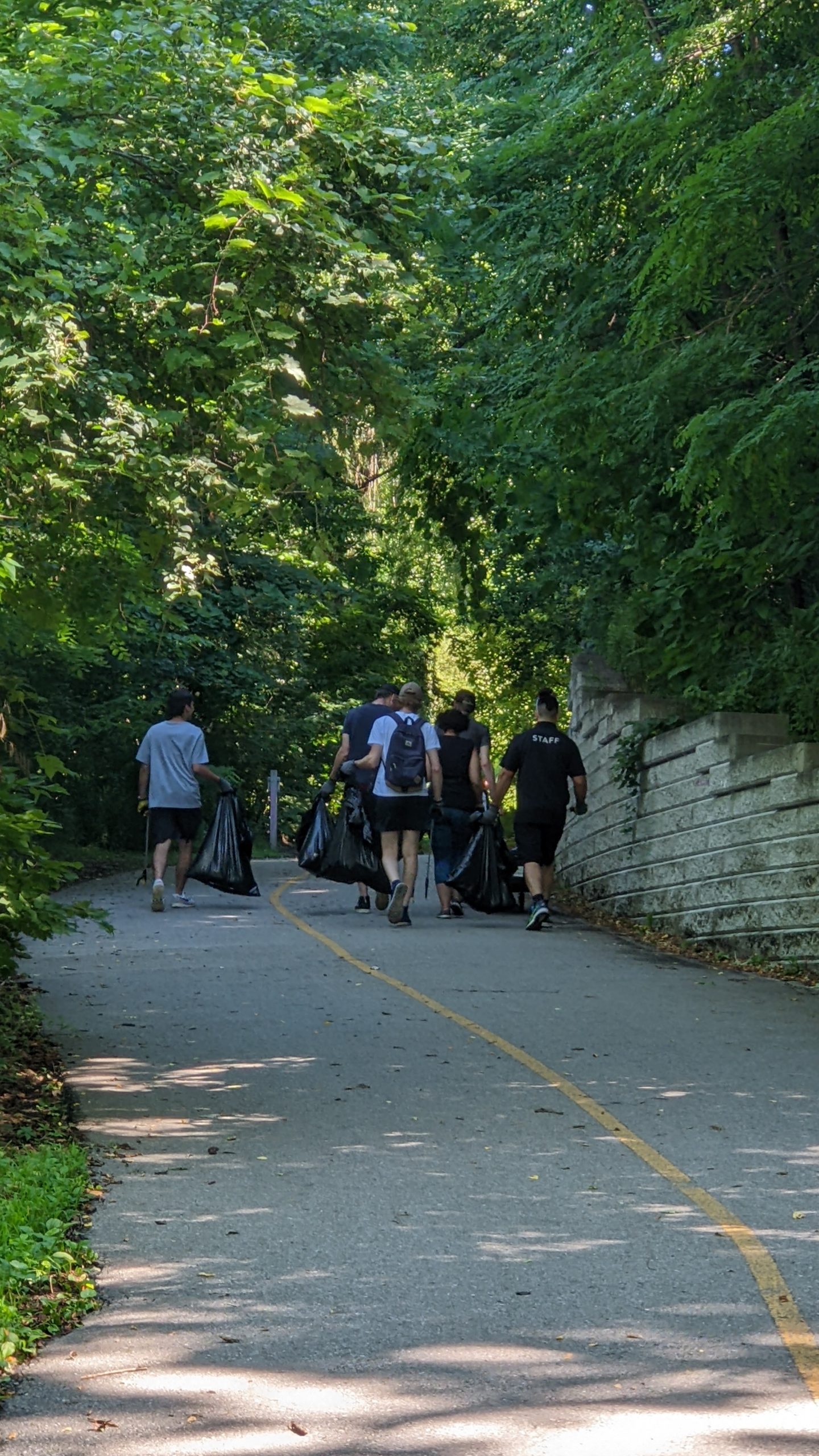 Cannabis Link volunteer cleanup