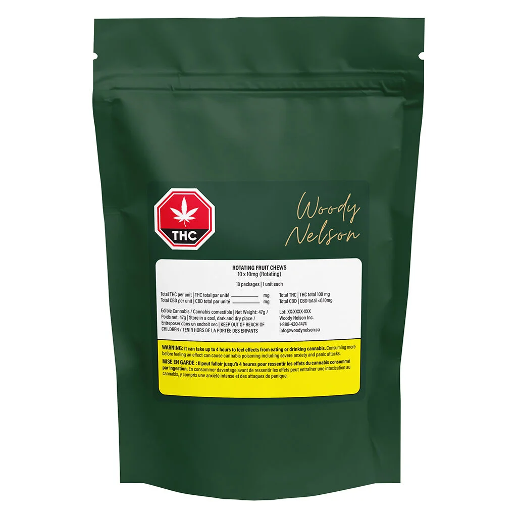 Woody Nelson - [Rotating] Fruit Chews - 10x1 Pack