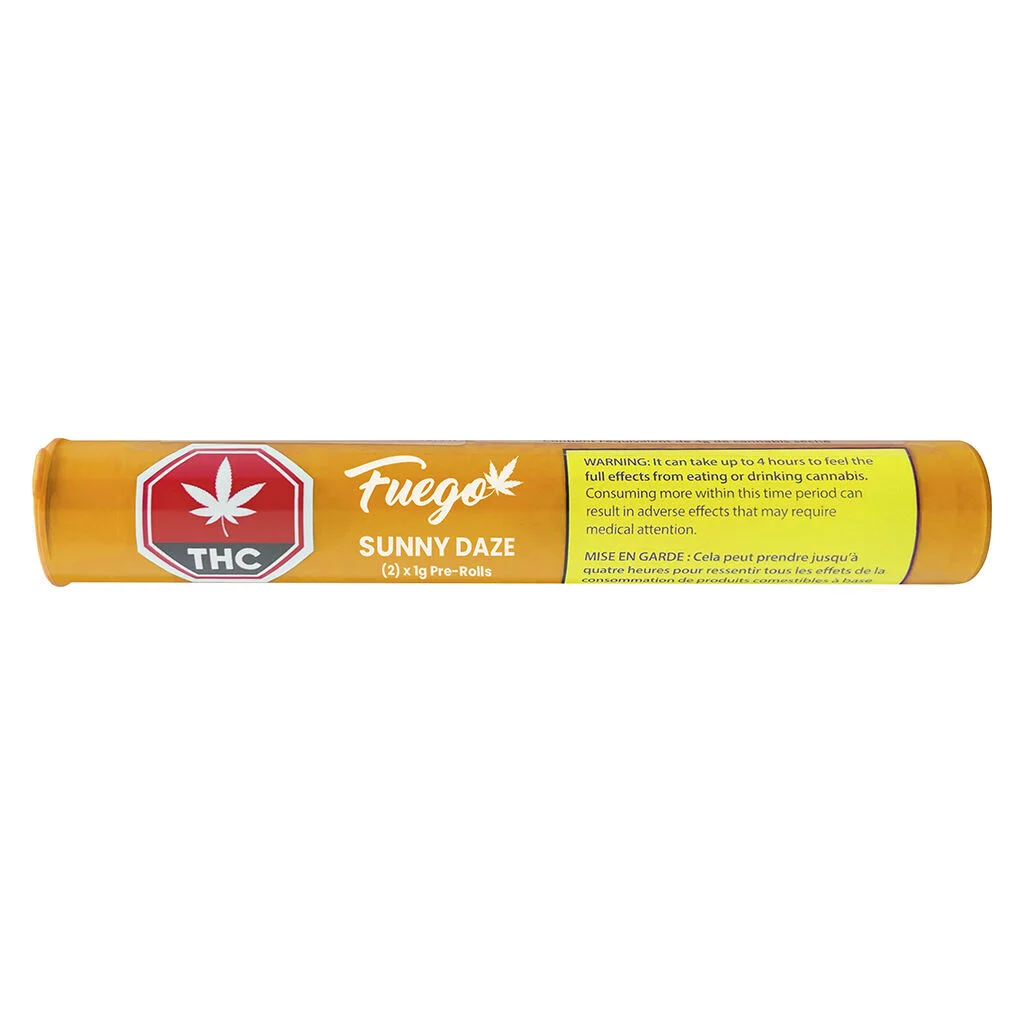 Fuego - Sunny Daze Sativa Pre-Roll - 2x1g