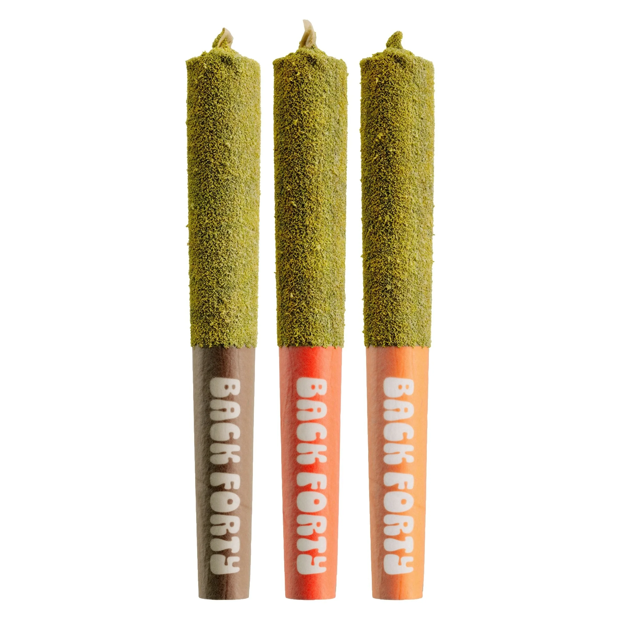 Back Forty - Kief-Coated Taster Pack Infused Pre-Roll - 3x0.5g