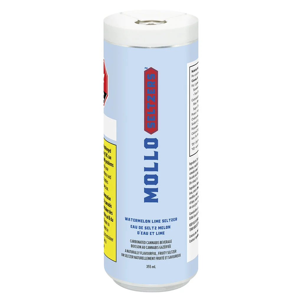 Mollo - Watermelon Lime Seltzer - 355ml