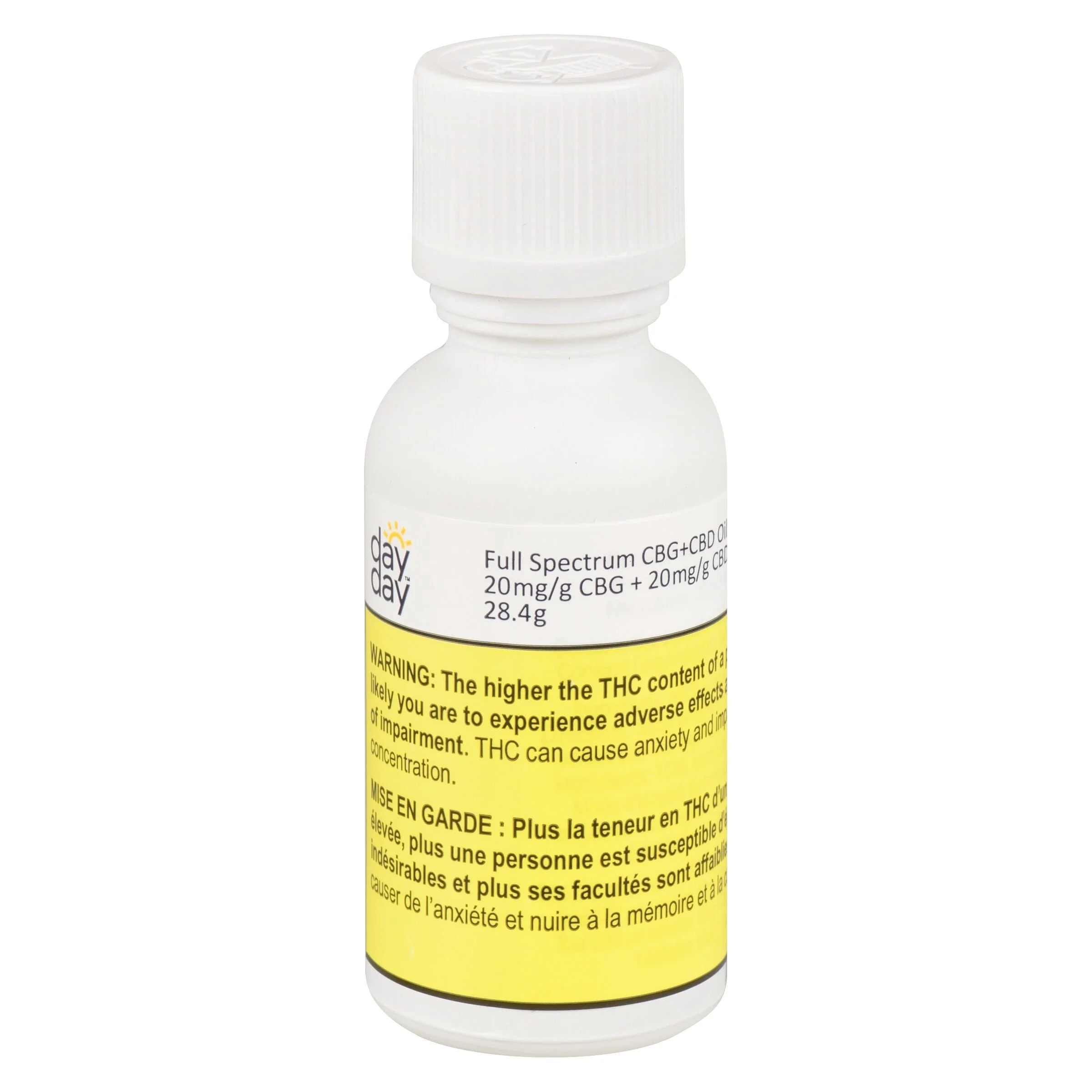 DayDay - Full Spectrum CBG+CBD Oil - 30ml