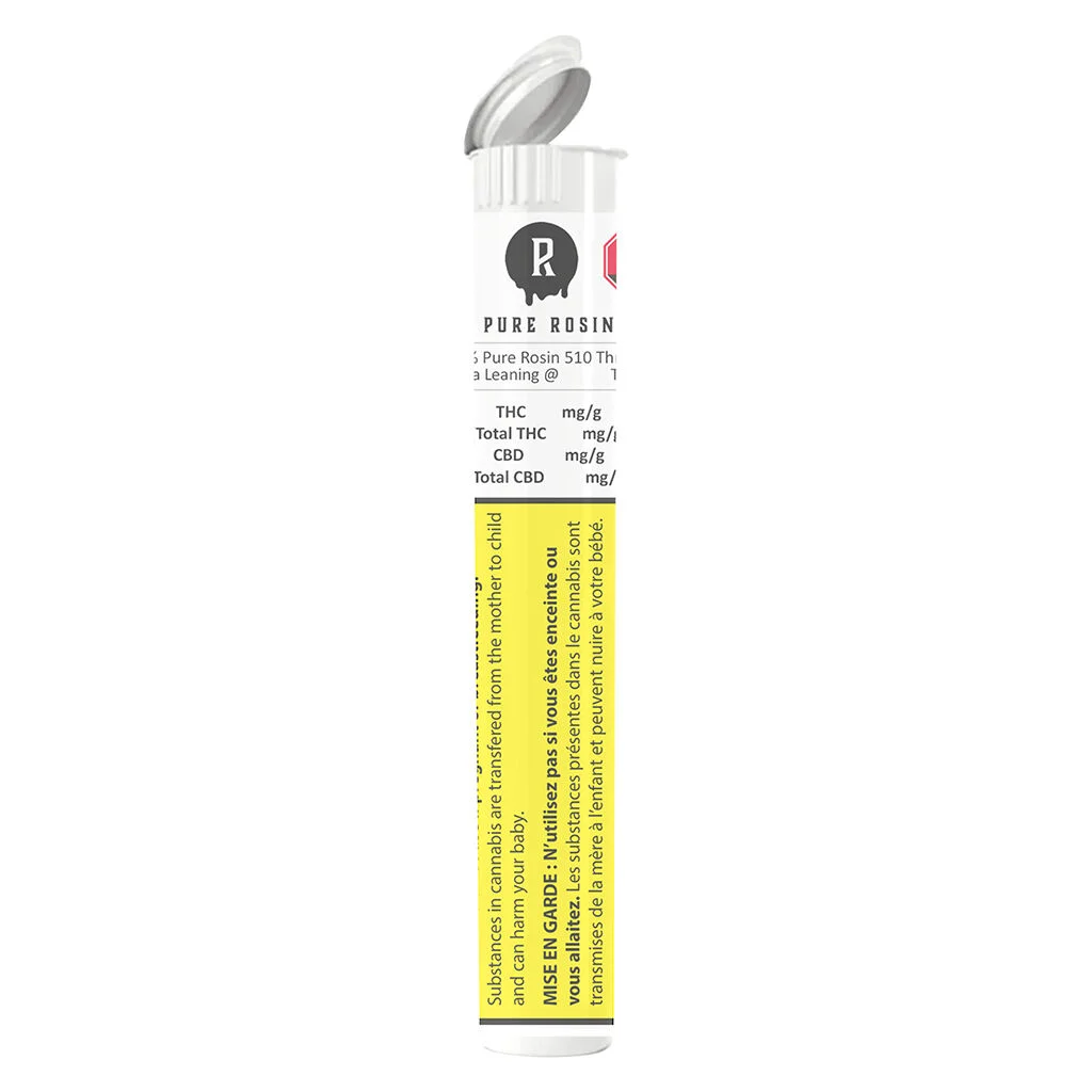 PURE ROSIN - 100% Pure Rosin 510 Thread Vape - Sativa Leaning - 1g