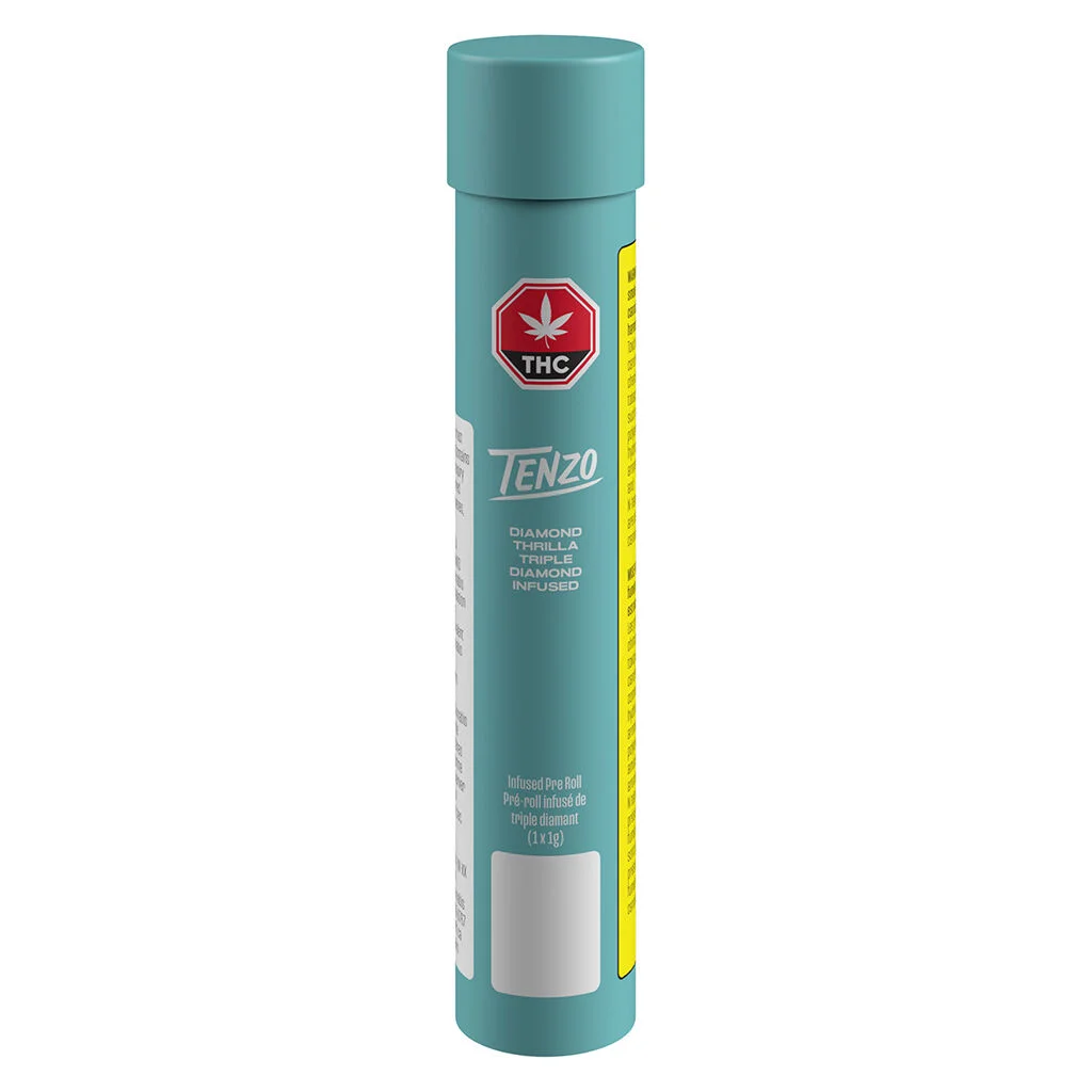 TENZO - Diamond Thrilla Triple-Diamond Infused Pre-Roll - 1x1g