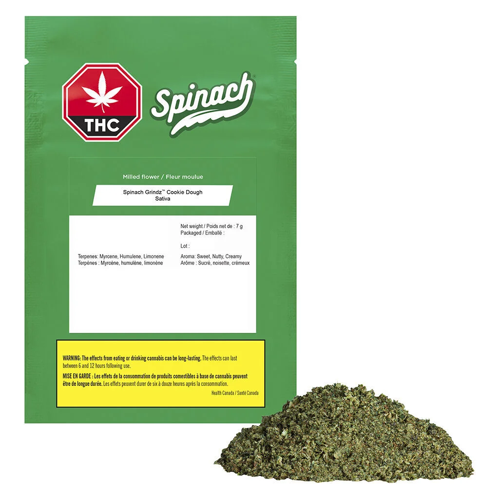 Spinach - Grindz - Cookie Dough - 7g