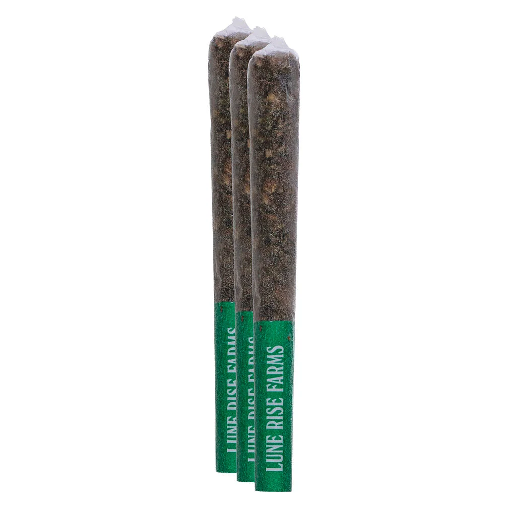 Lune Rise Farms - Strawberry Fields Pre-Roll - 3x0.5g